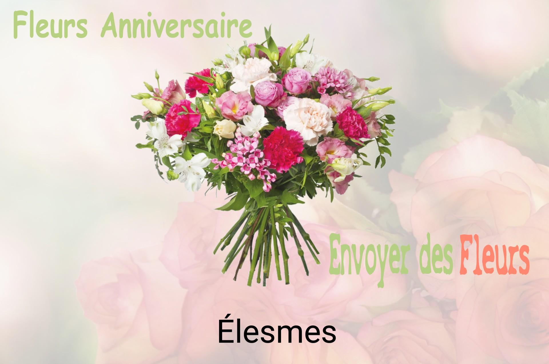 Bouquet de fleurs d’anniversaire livré à Élesmes